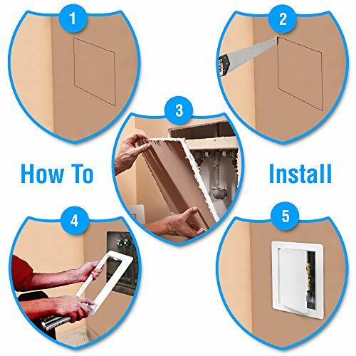 Access Panel for Drywall & Ceiling with Door, ABS Plastic for Plumbing & Electrc