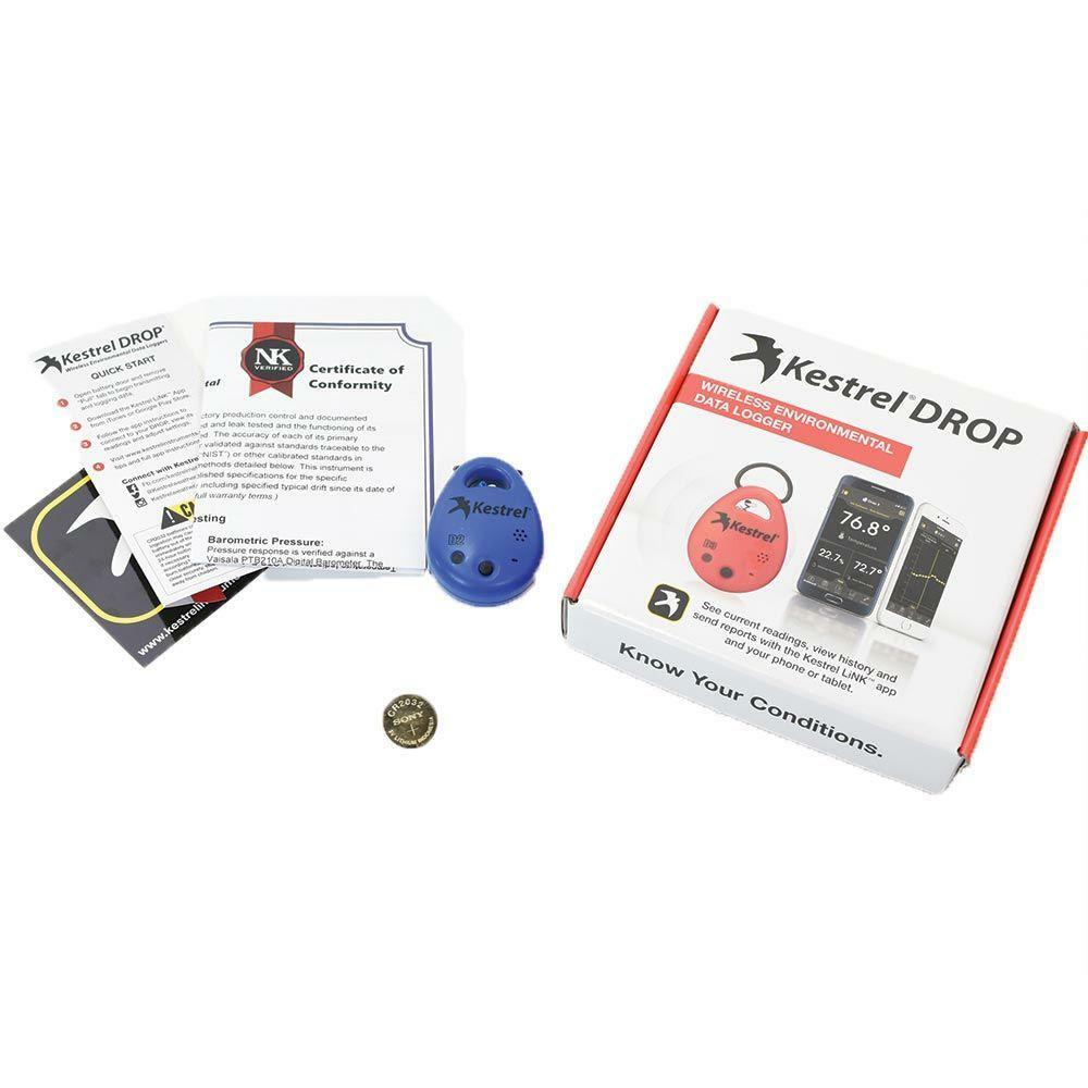 Kestrel DROP D2 Bluetooth Data Logger - Temperature | Humidity | Dealer