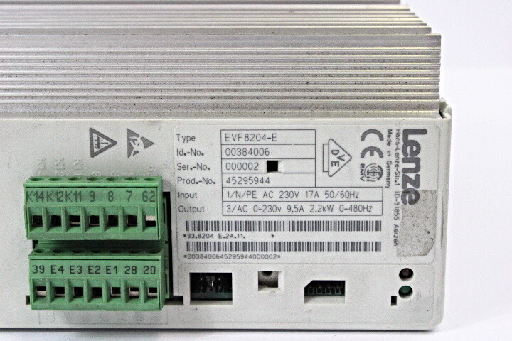 Lenze EVF8204-E Variable Frequency Drive 00384006 -used-