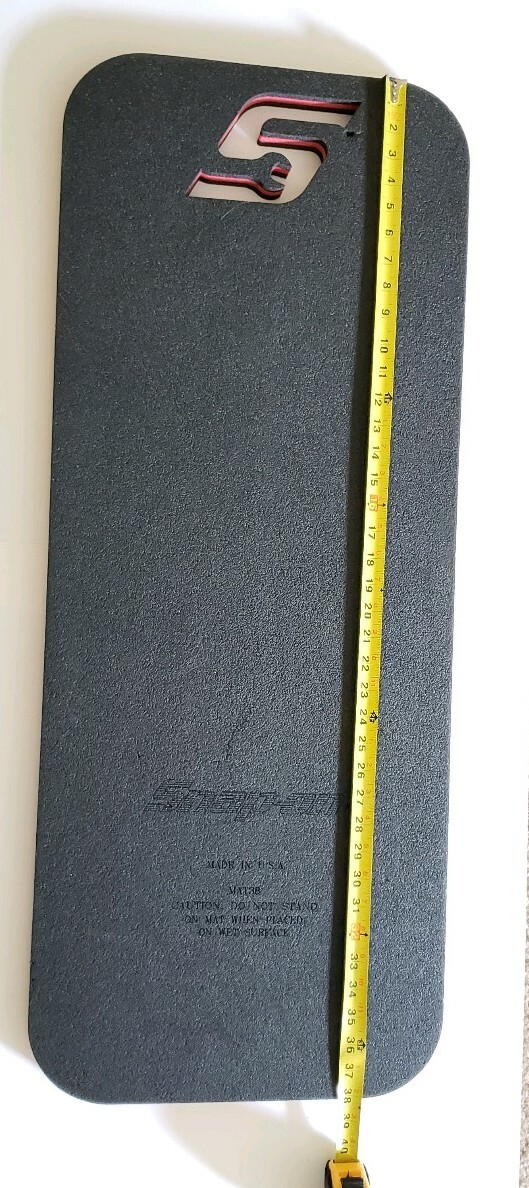 SNAP ON kneeling pad large approx 15" X 38" comfortable working on floor NEW!!!!