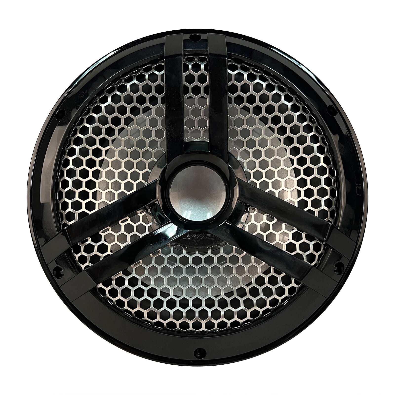 USED SKAR AUDIO SKM10WBD4 10" 1,000 WATT MAX DUAL 4 OHM MARINE SUBWOOFER (BLACK)