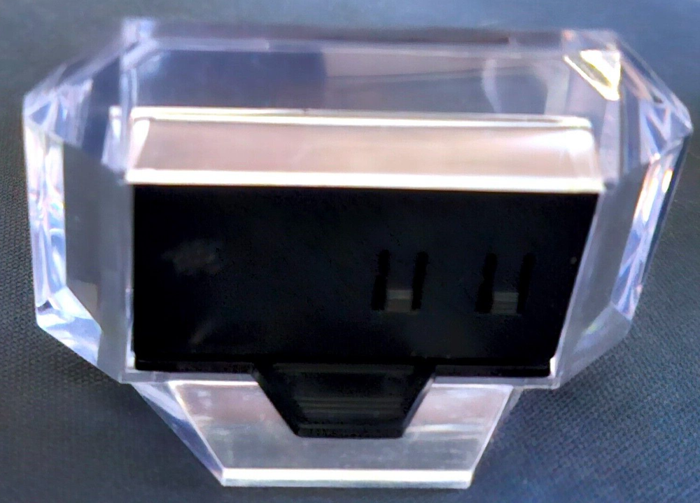 Older Vtg LCD Clock "Jesus, I trust in you"