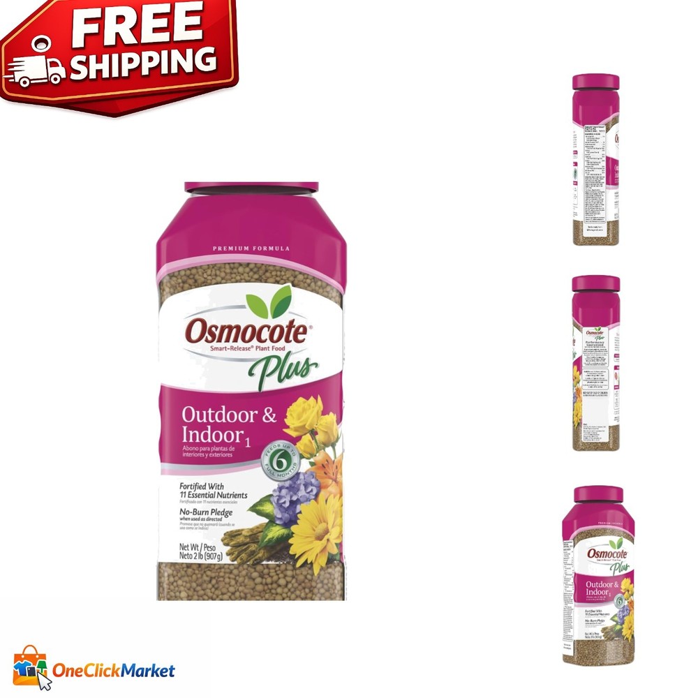 2 lbs Continuous Release Plant Fertilizer - Effective for 75 sq. ft. Coverage