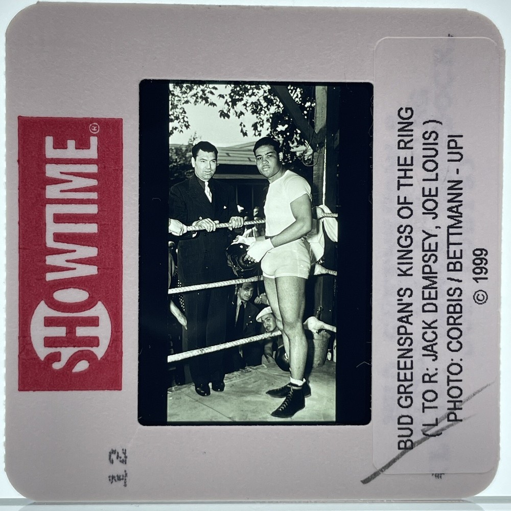 35mm Publicity Slide Joe Louis Boxer
