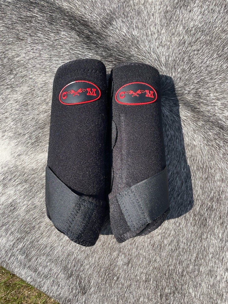 CM SureStep Splint Boots Full Set Black MEDIUM