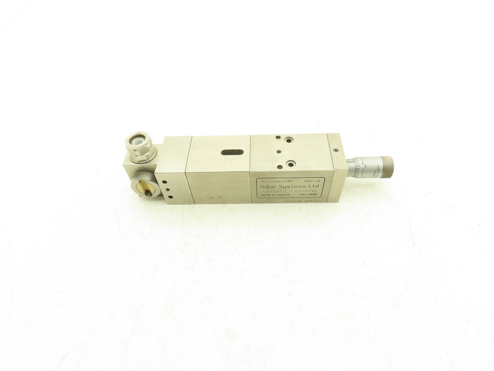 Hibar Systems HBD-1B Metering Pump