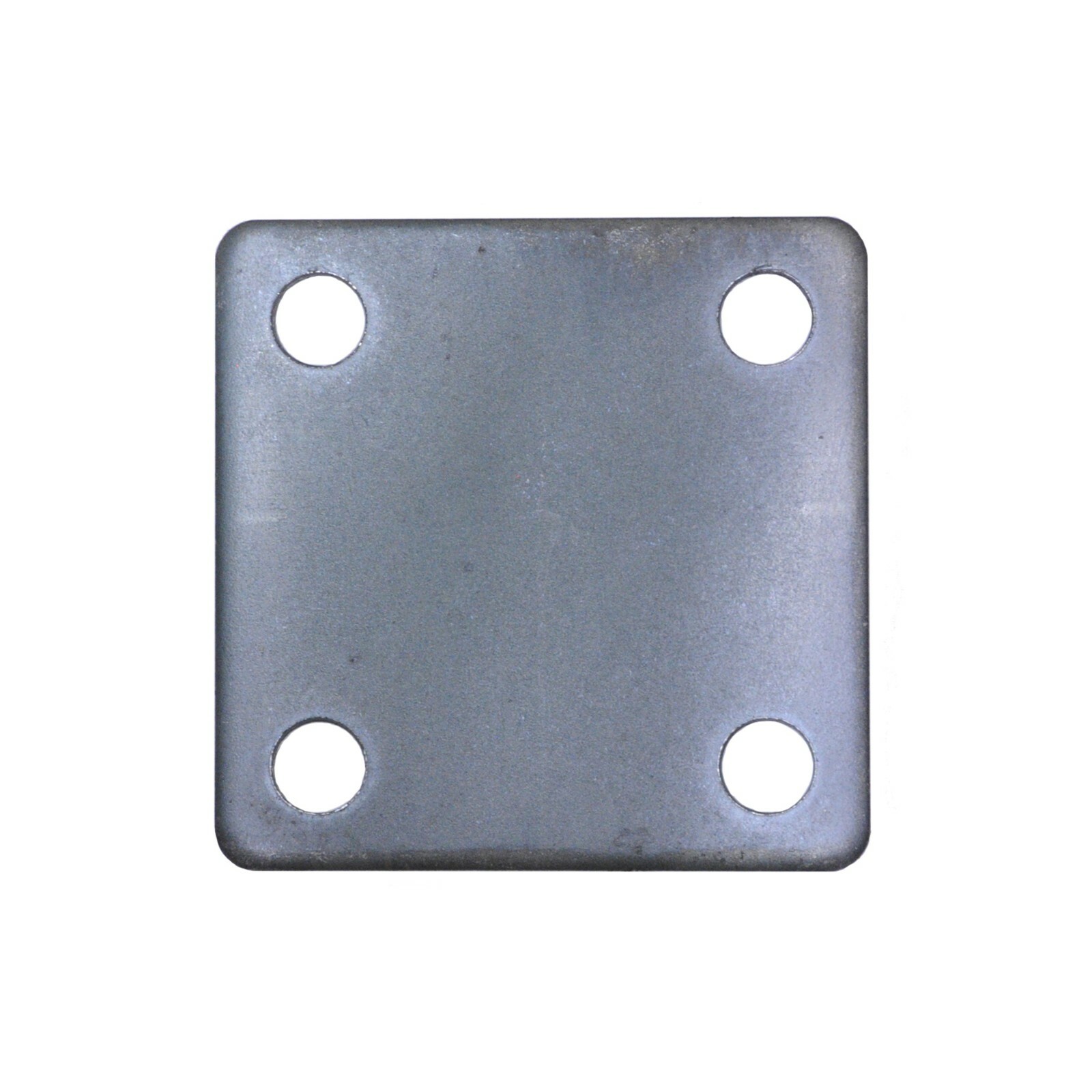 FLAT SQUARE STEEL BASE PLATES WITH 4 HOLES | 3x3 4x4 5x5 6x6 8x8 | QTY Discounts