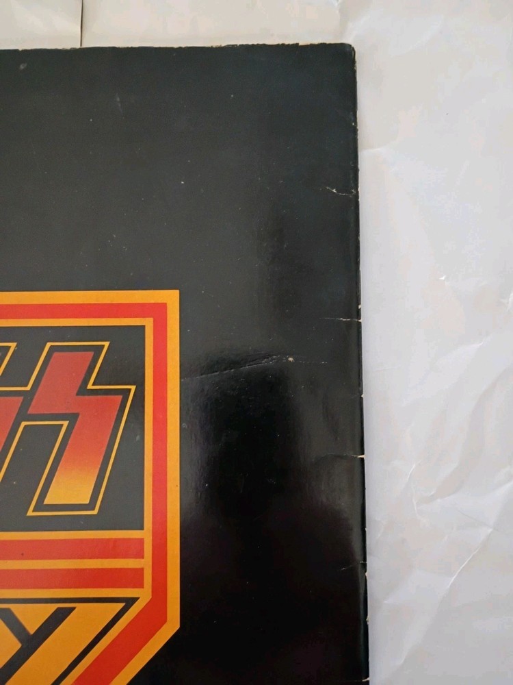 Kiss Lick It Up Tour Book Program 1984 U.S. Version