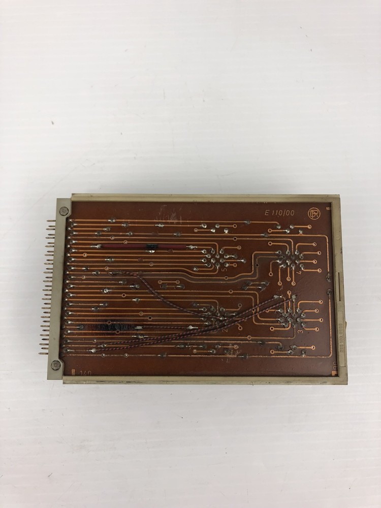 Barmag Electronic E110/00 Circuit Board 4 Relays