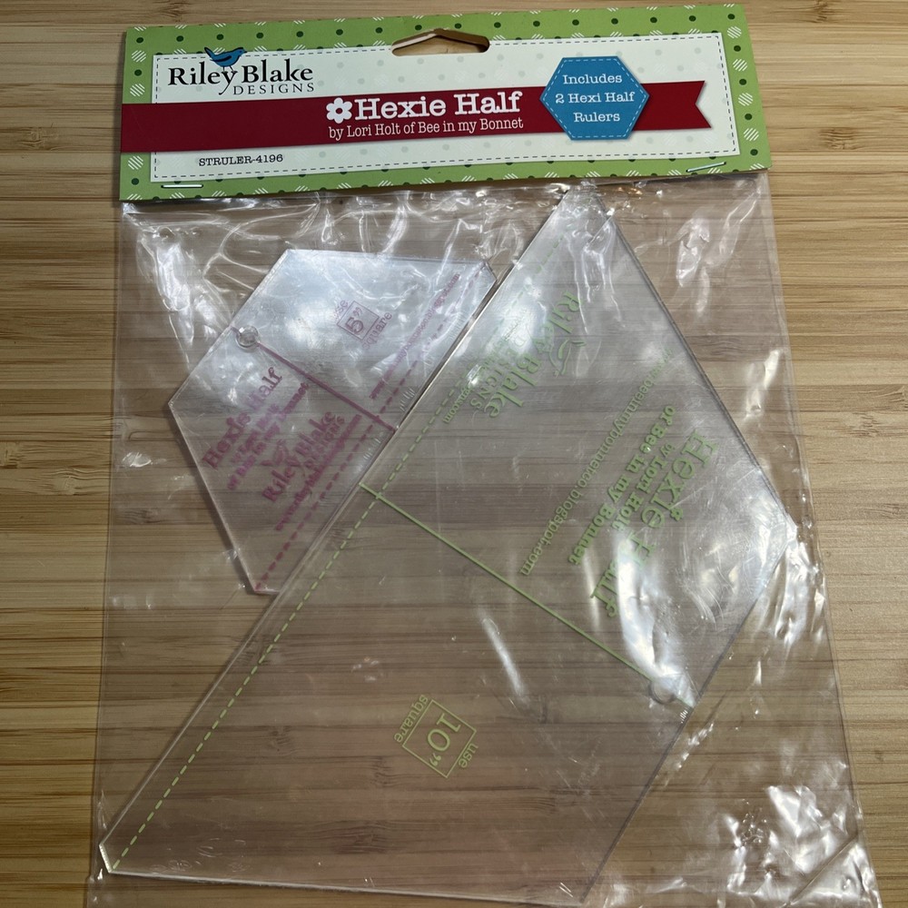 Lori Holt Hexie Half Ruler Template Set STRULER-4196