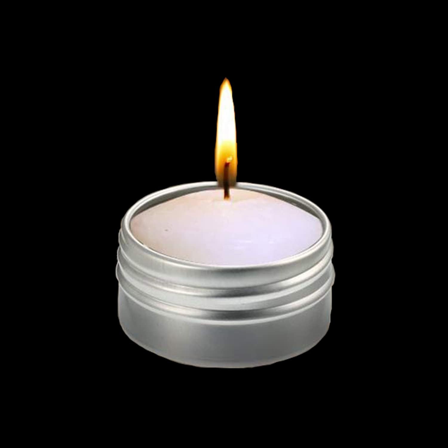 1oz 30ml Aluminum Tin Container Screw Top Metal Storage Jar