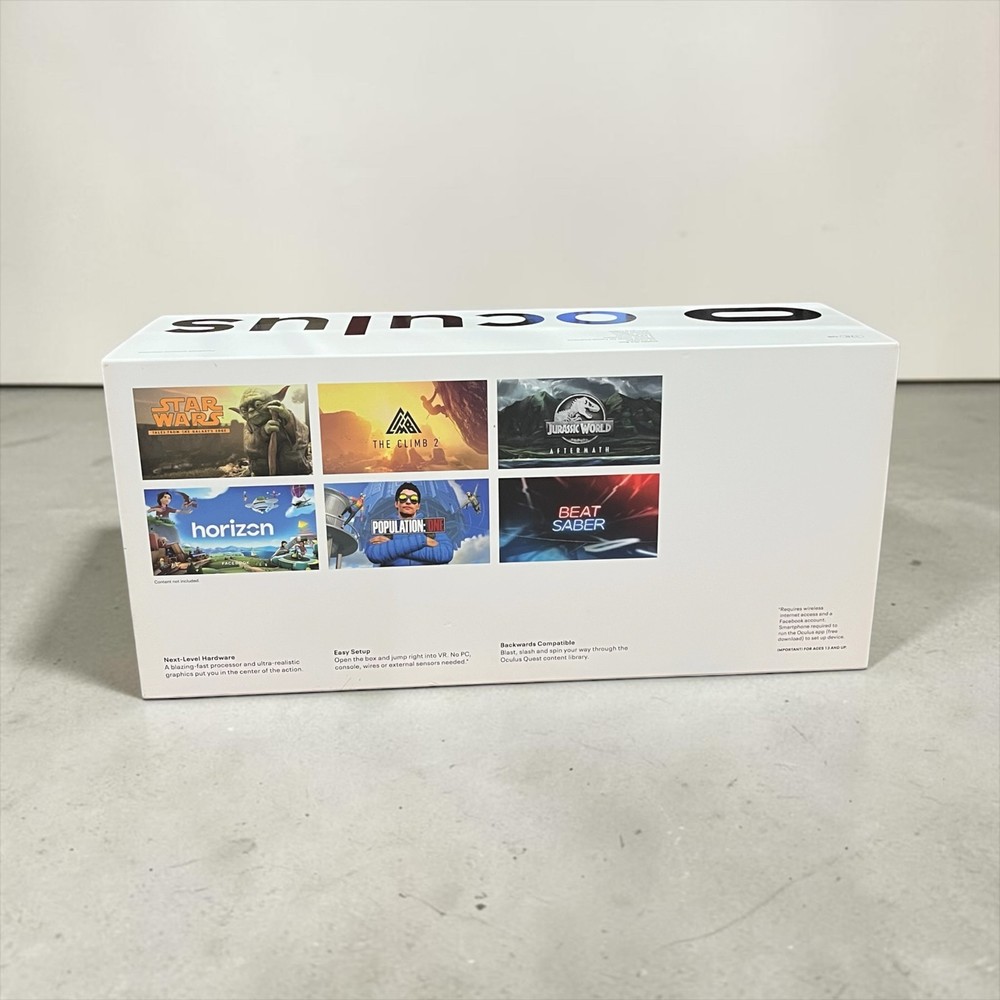 Oculus Quest 2 128GB EMPTY BOX ONLY Original Packaging No Headset No Controllers