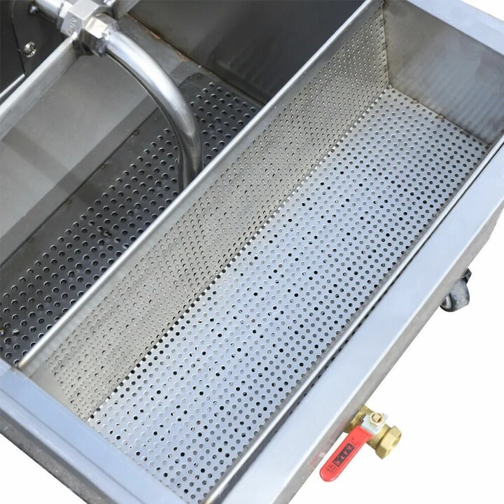Commercial Fryer Oil Filter Cart Machine Kitchen Oil Filter System USA