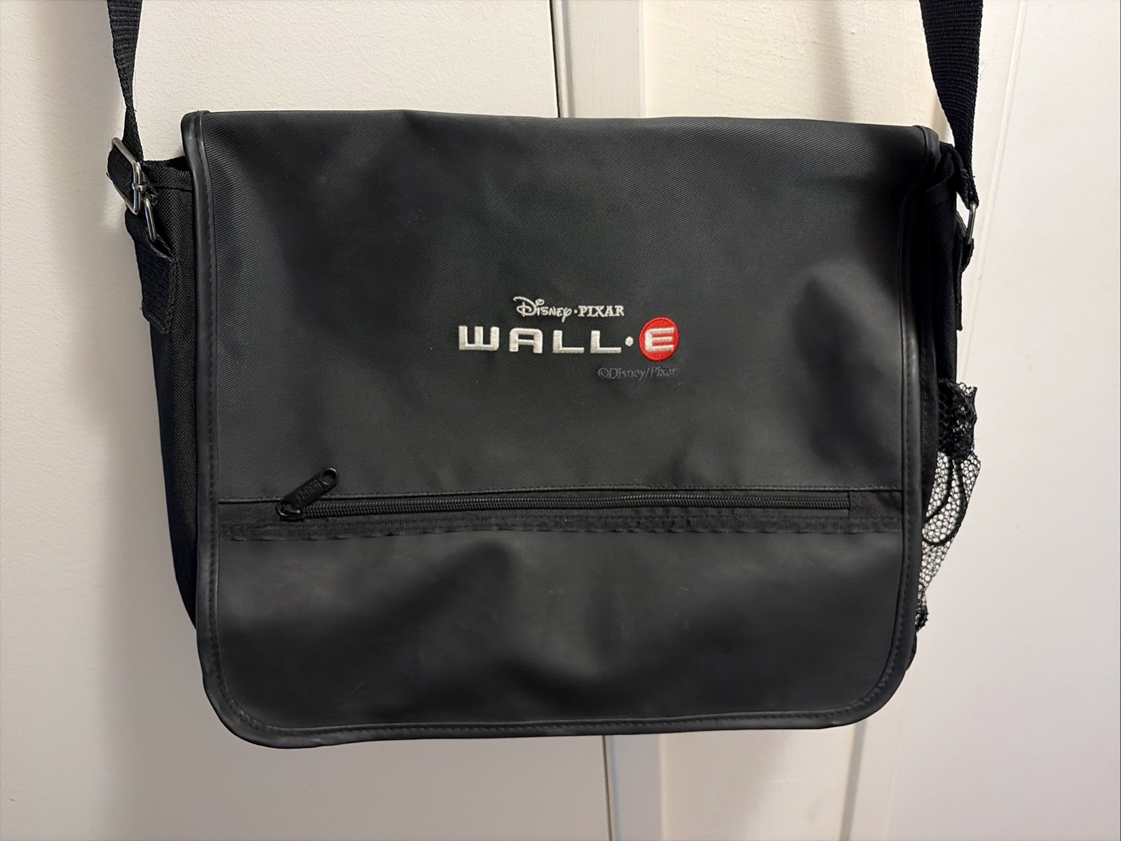Disney Pixar Wall-E Messenger Bag Black Promo Employee Crew Gift