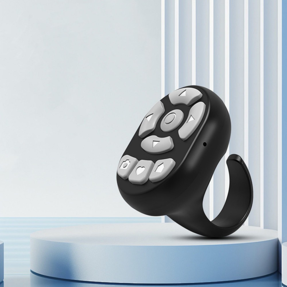 Remote Control Scrolling Ring Wireless Camera Shutter Selfie Button Controller