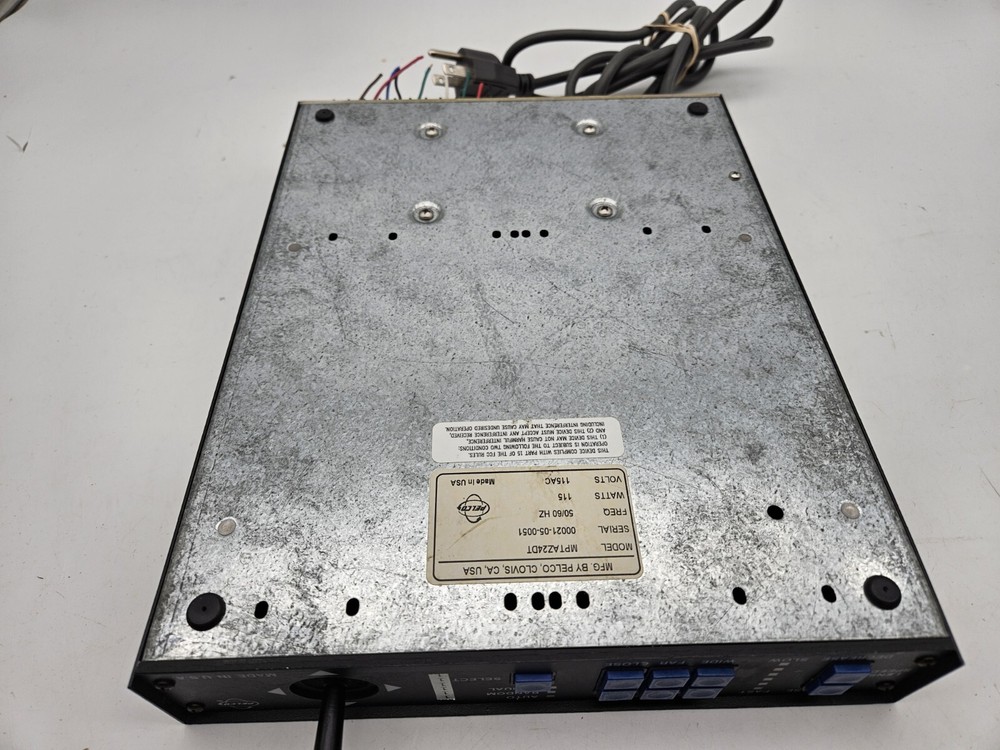 PELCO MPTAZ24DT Desktop Joystick Control Module. Working PTZ Control