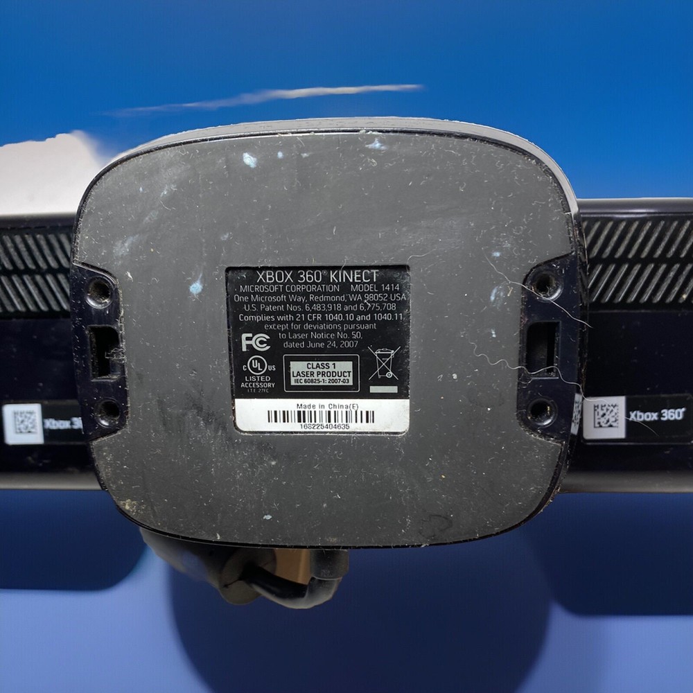 Microsoft 1414 Xbox 360 Kinect Sensor Bar Only - Black Vintage