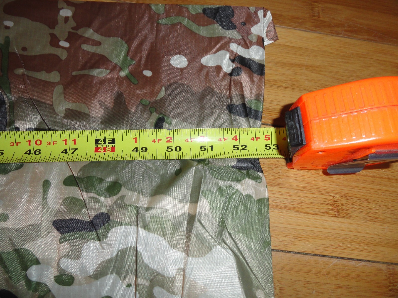 NEW WATERPROOF OCP SCORPION MILITARY PONCHO WET WEATHER SHELTER HALF