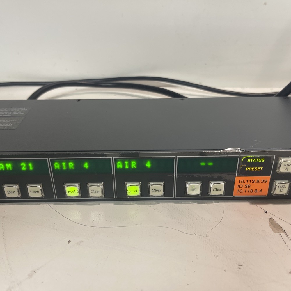 Leitch RCP-ABA1E-XYP control panels