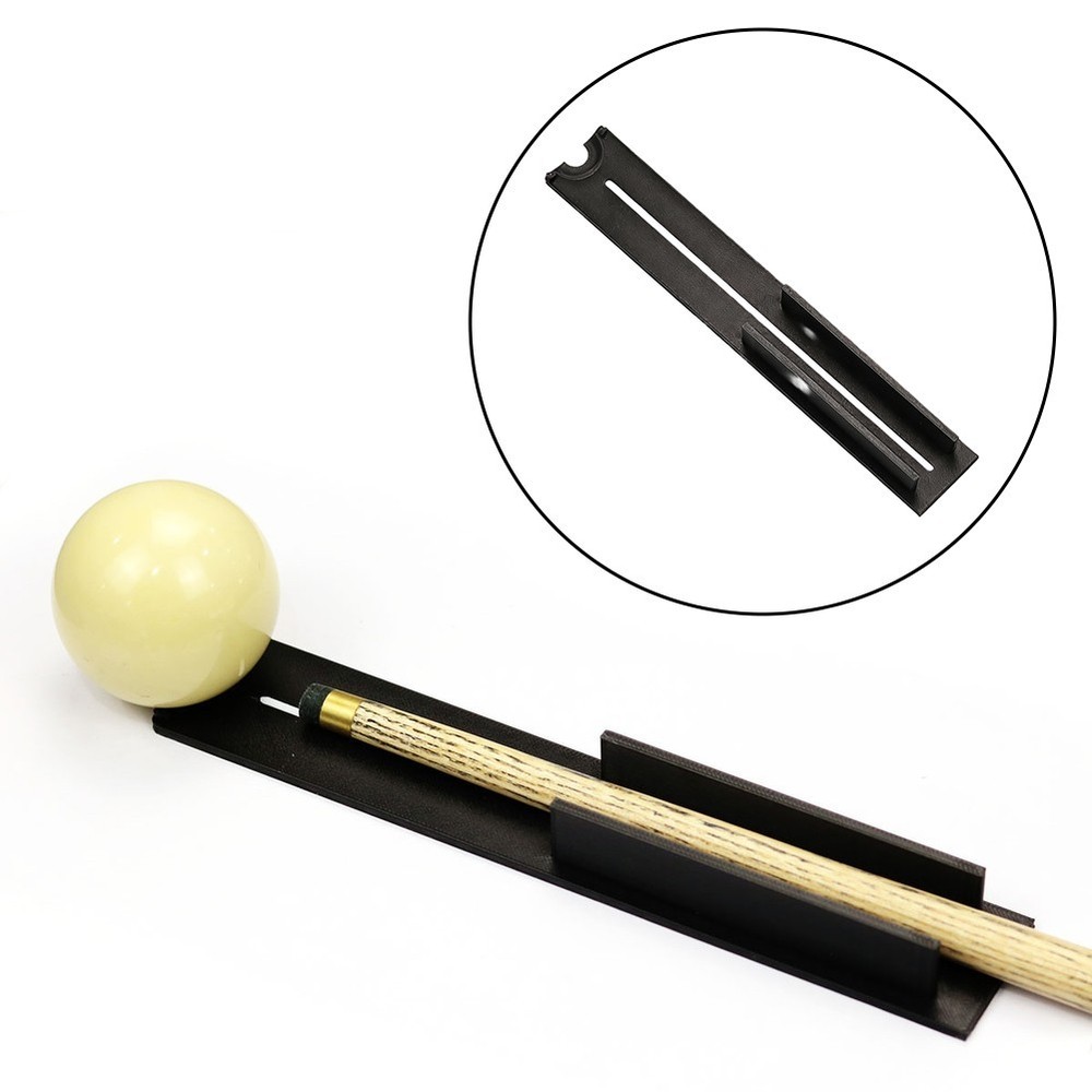 Snooker Practice Exerciser with Ergonomic Shape for Enhanced Cue Control Feel