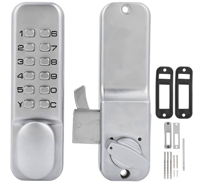 Mechanical Code Lock , Zinc Alloy 1 to 11 Digits Mechanical Combination Lock ...