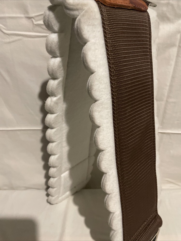 SIMCO Cinch 35" Smooth WHITE Straight Saddle Girth