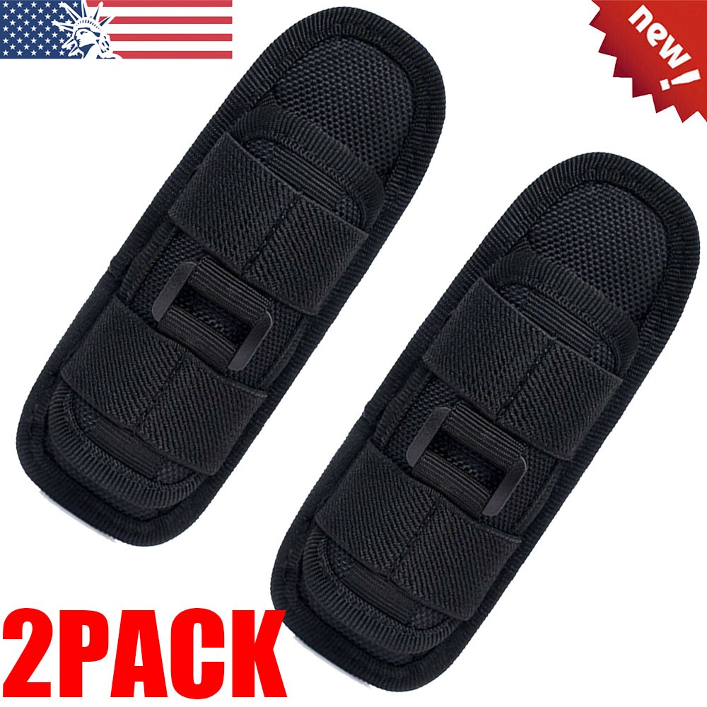2PACK Holder Universal 360 Degree Rotation Versatile Tactical Flashlight Holder