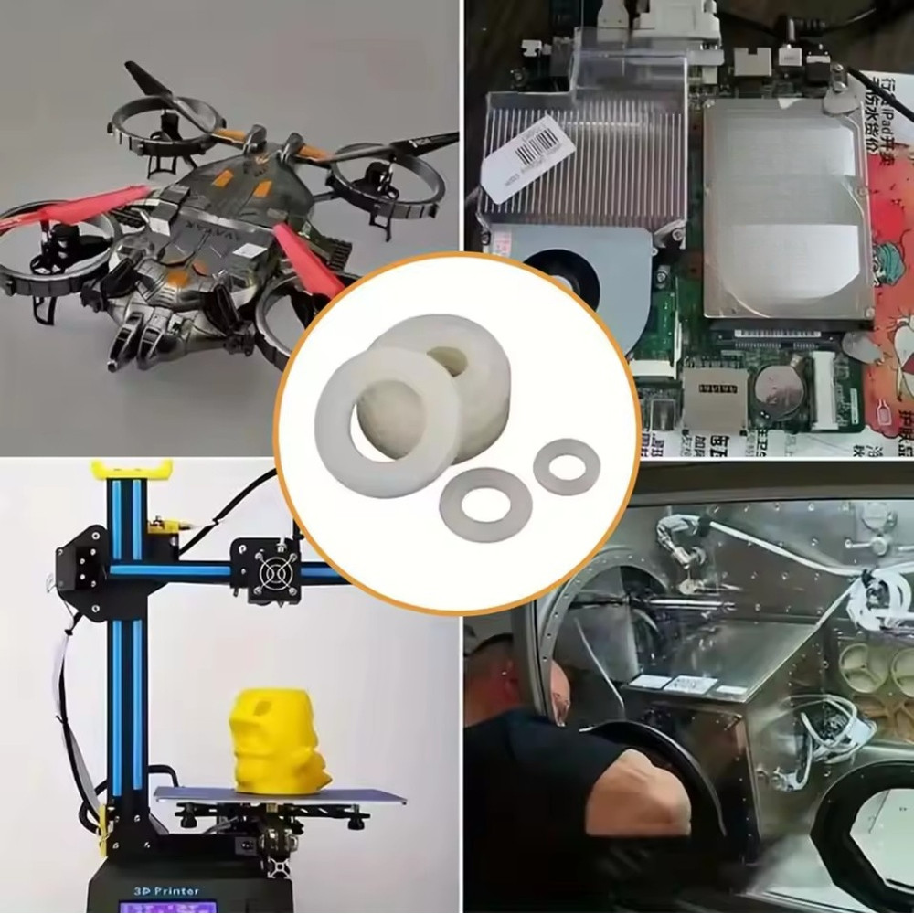 Nylon Flat Washers Spacer Seals Electronics Repair Insulating Performance