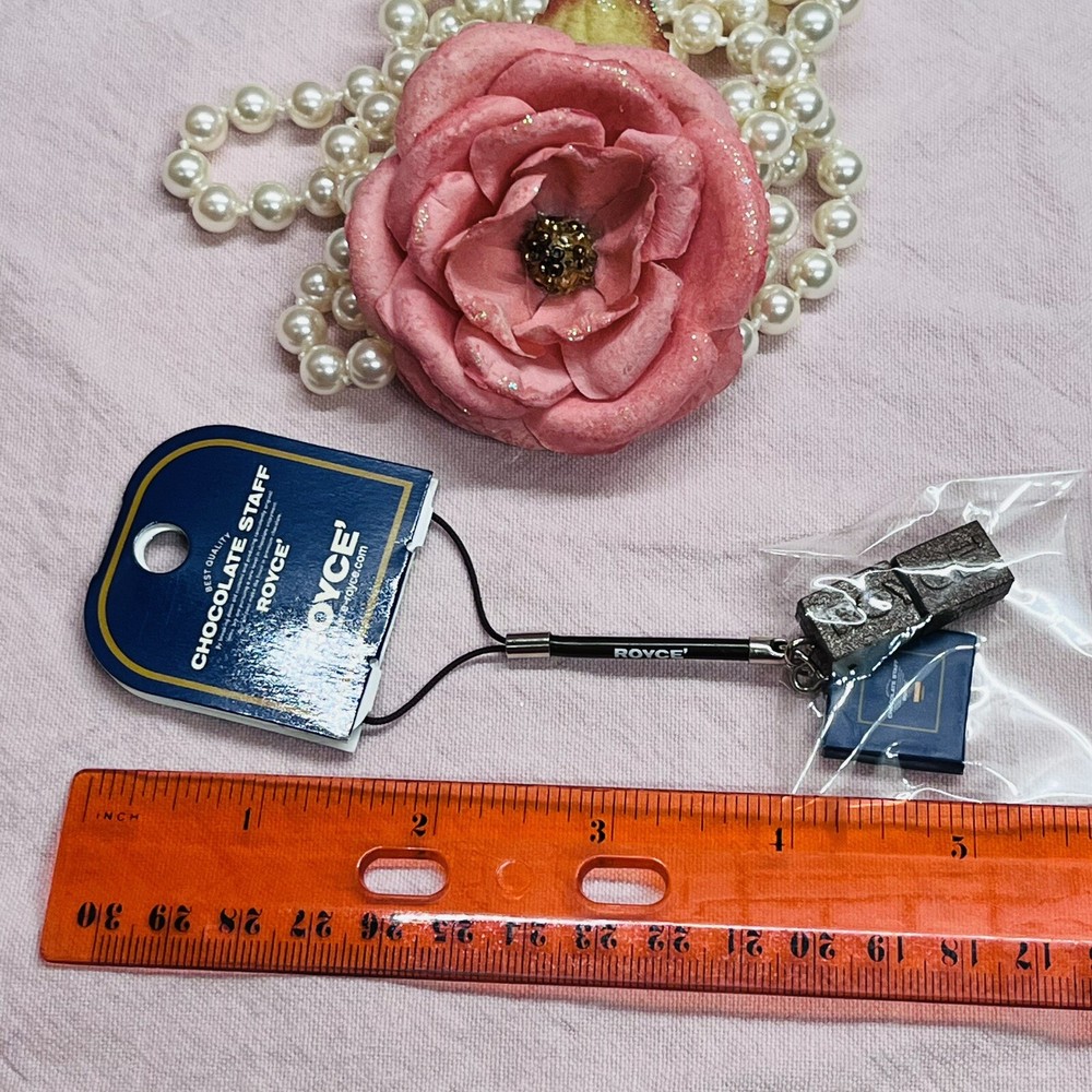 Royce Chocolate Cell Phone Strap Figure