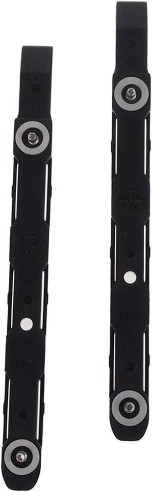 8 Pack Chassis Hard Drive Mounting Plastic Rails,Black