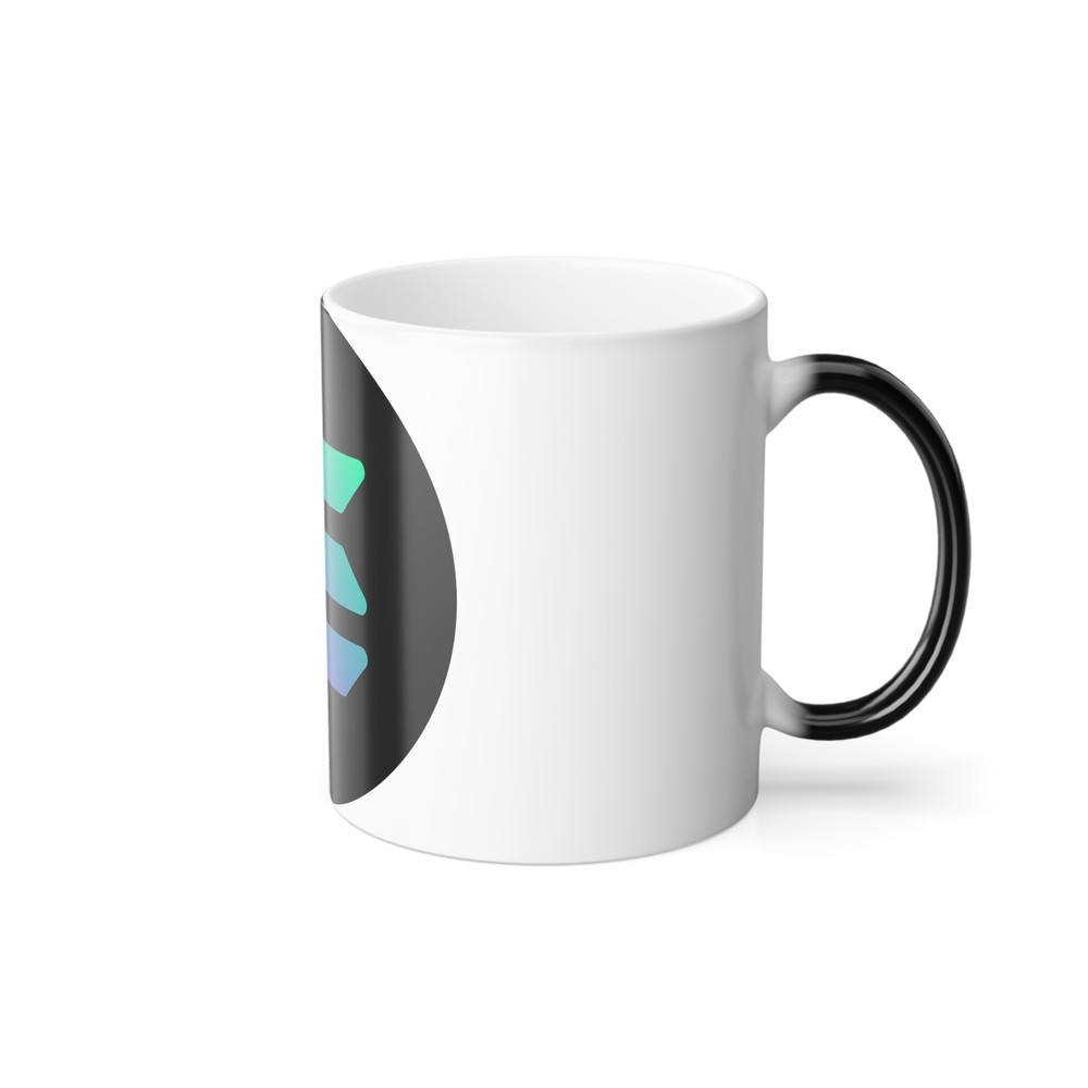 SOLANA SOL (Cryptocurrency) Color Changing Mug 11oz