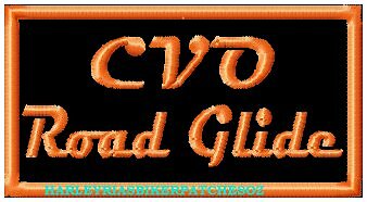 ROAD GLIDE CVO  -   BIKER PATCH