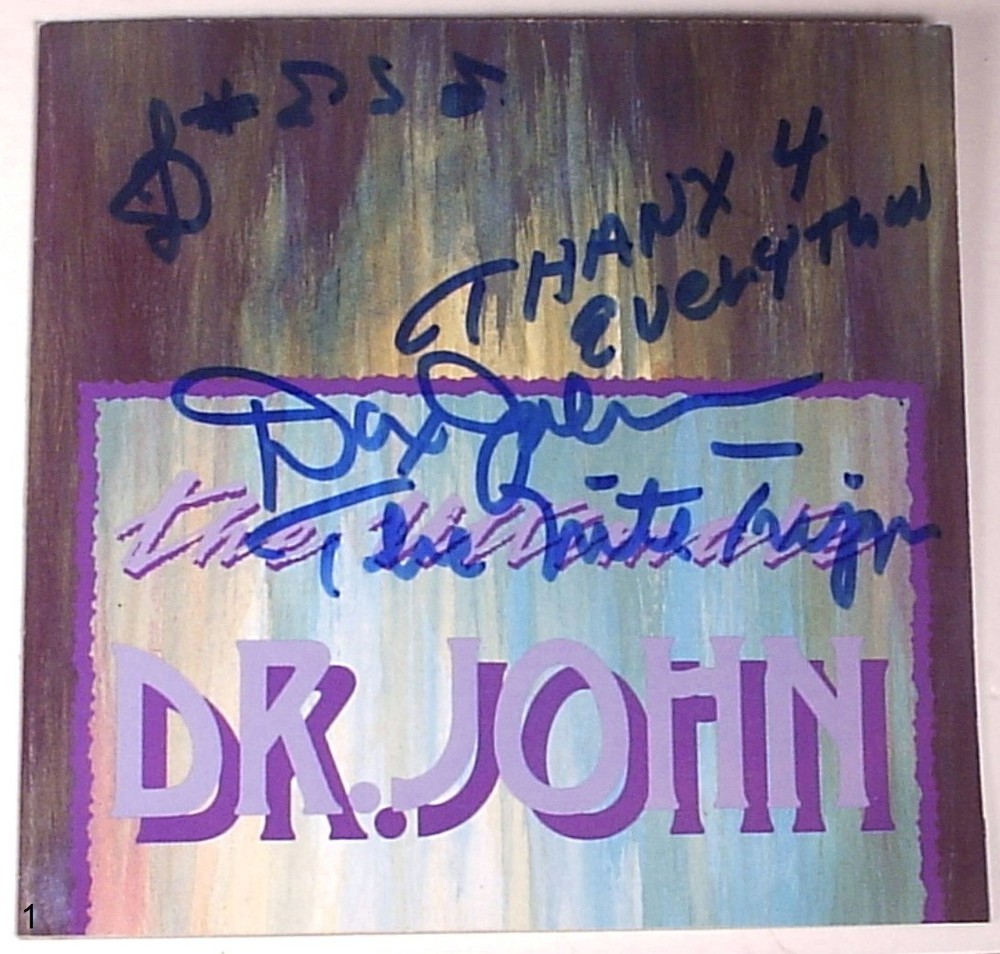 Dr. John Signed CD "The Ultimate Dr John" Nite Tripper Mac Rebennack
