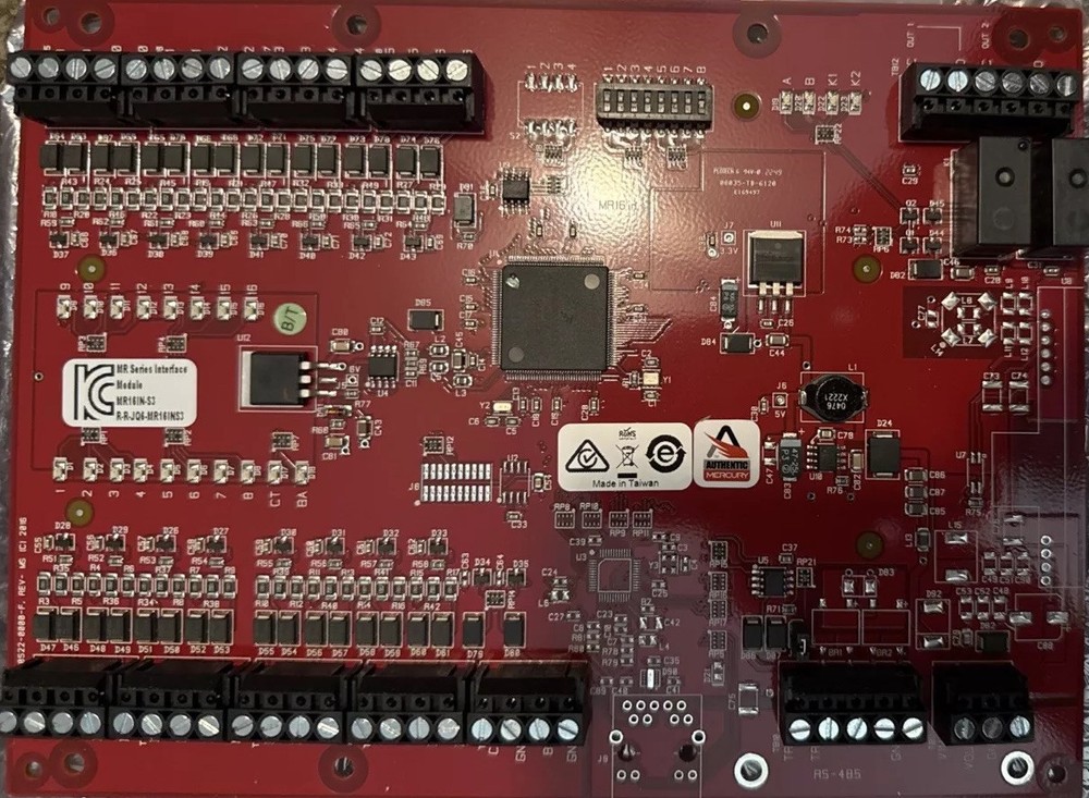 Genetec Mercury MR16In-S3 Input Module 16 INPUTS Interface