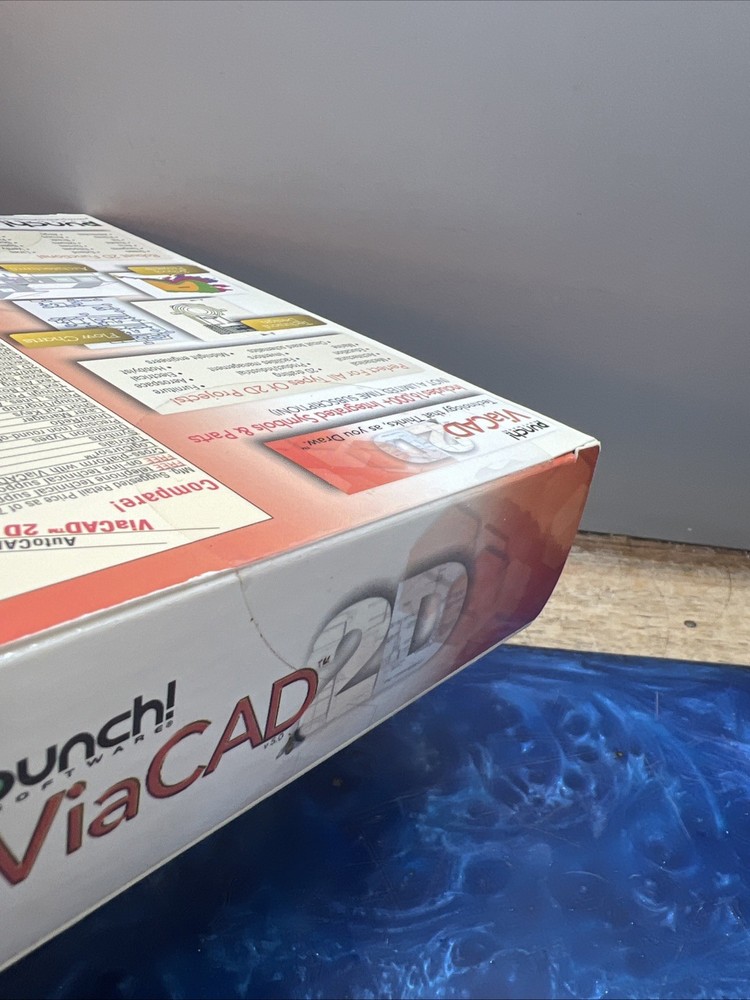 Viacad 2D Software - PC / MAC - Punch Software - Brand New