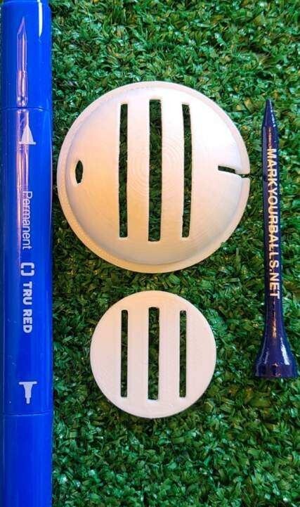 Custom Golf Ball Markers & Stencils