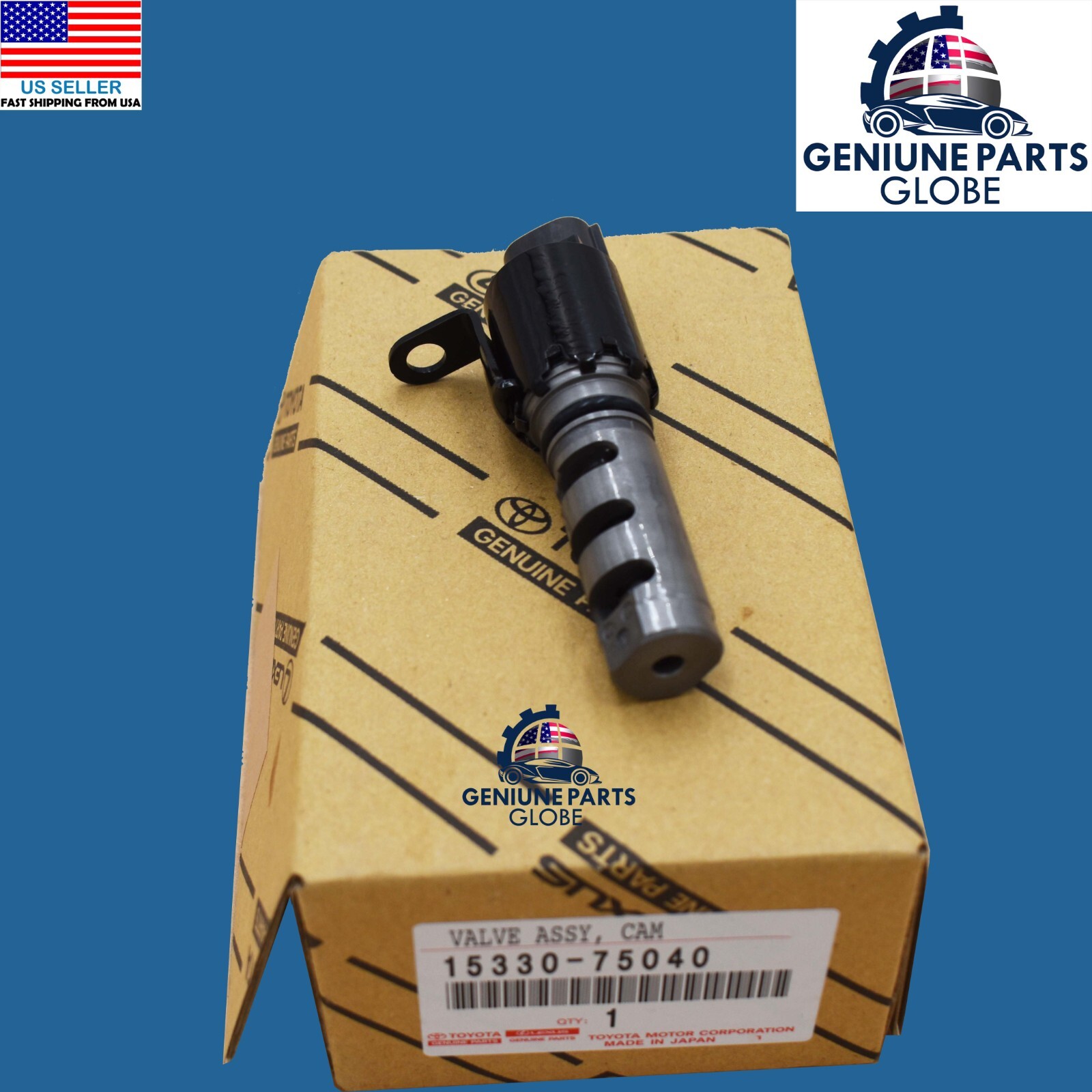 GENUINE TOYOTA 16-23 TACOMA 2.7L EXHAUST VARIABLE VALVE TIM SOLENOID 15330-75040