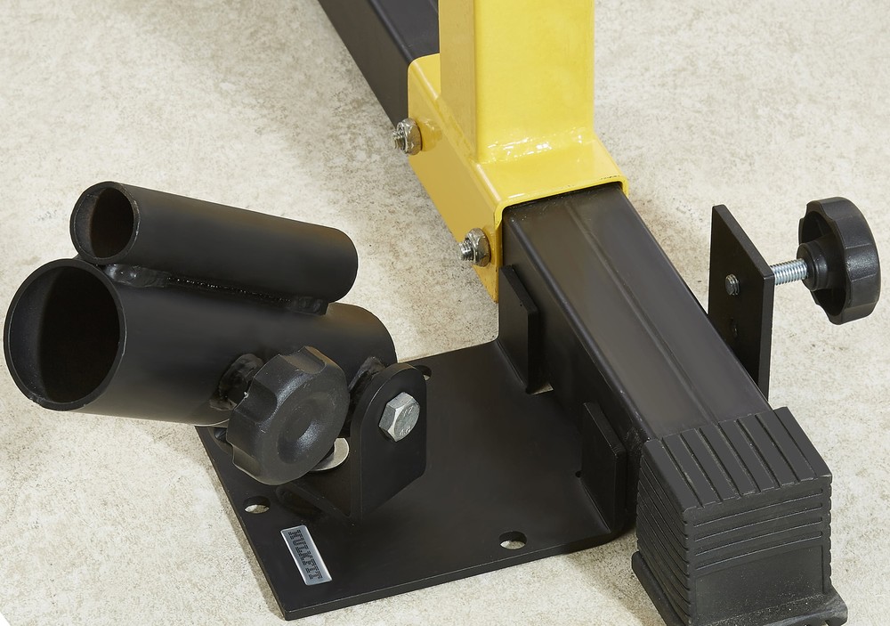 1000 Lb Capacity Adjustable Power Cage Rack Lat Pull Down Cable Crossover New