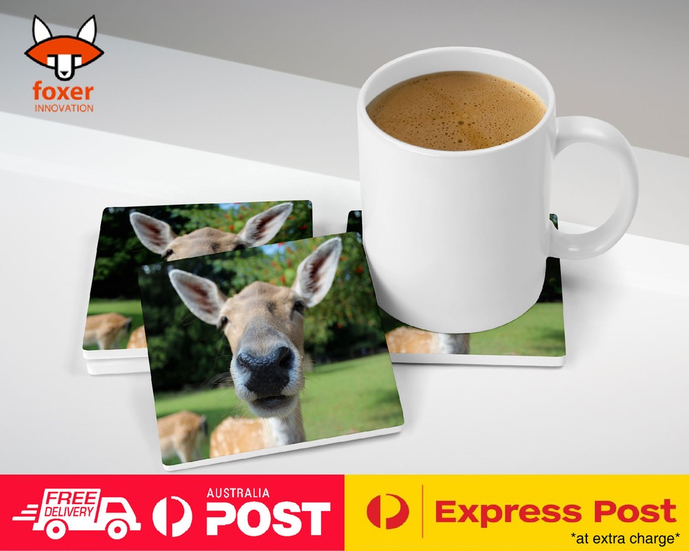 COASTER COFFEE DRINKING MAT|CUTE DEER #3