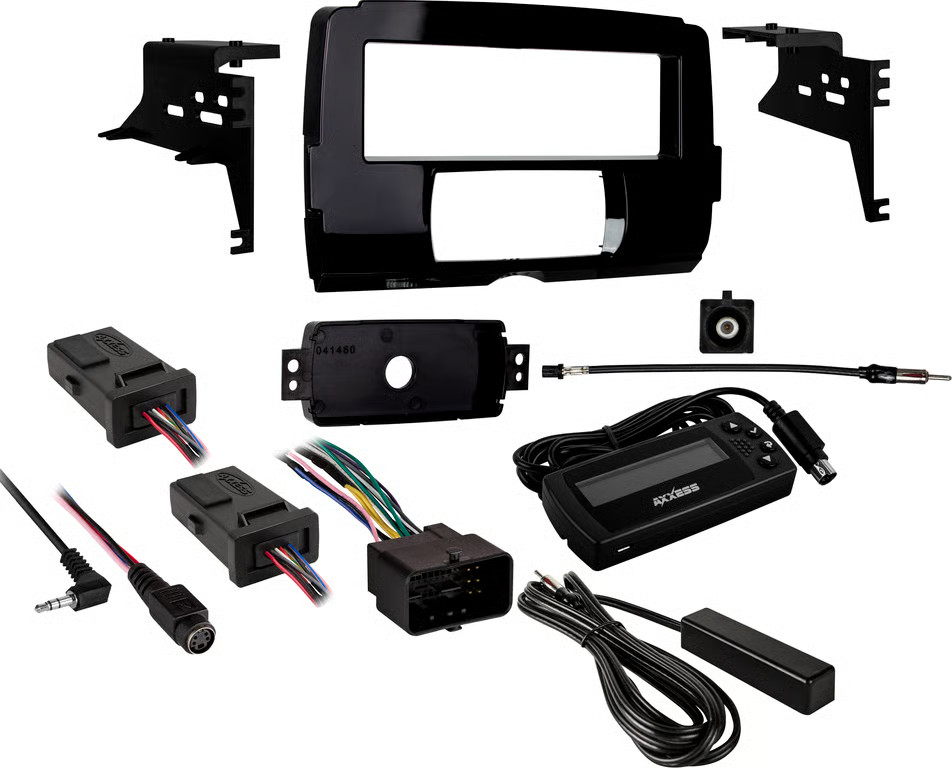 Saddle Tramp Single DIN Conversion Kit with Interface Motorcycle 99-9714WR