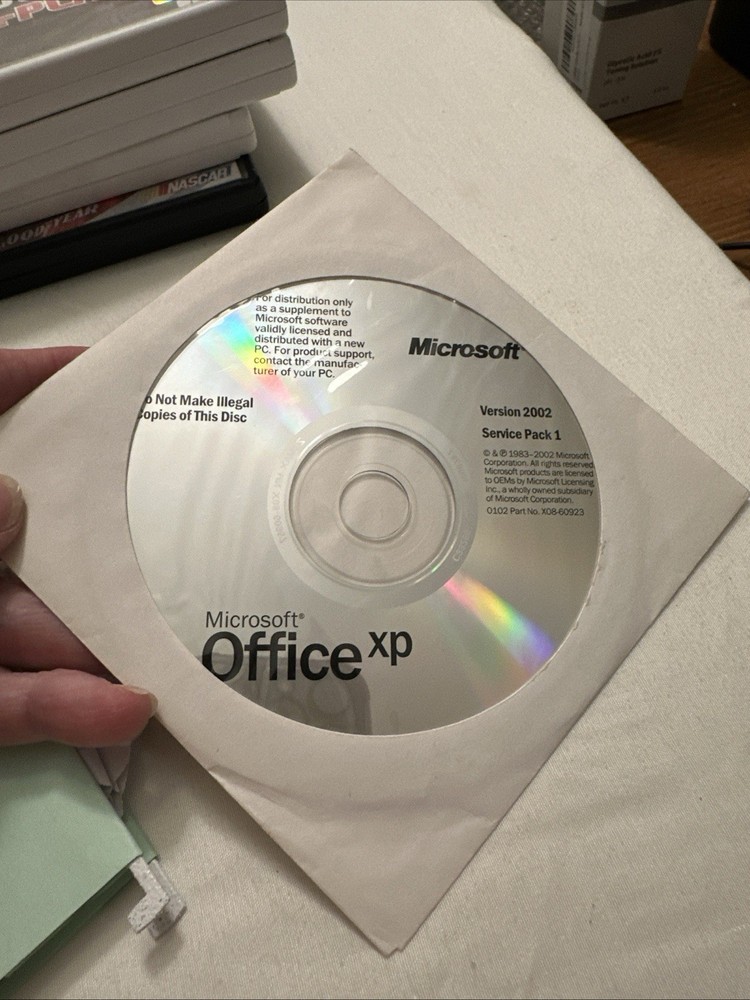 Microsoft Office XP Service Pack 1 CD