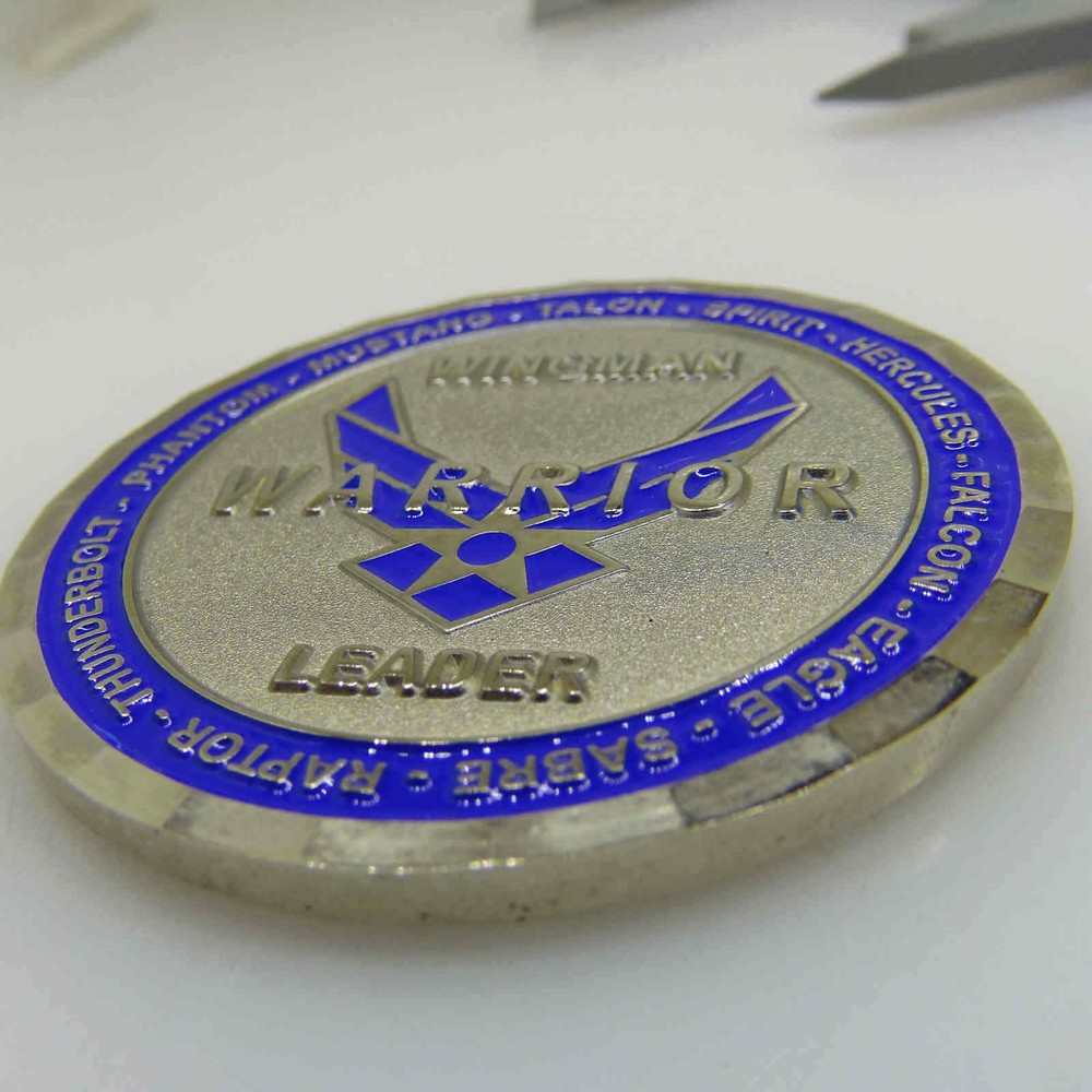 USAF WINGMAN WARRIOR LEADER CHALLENGE COIN