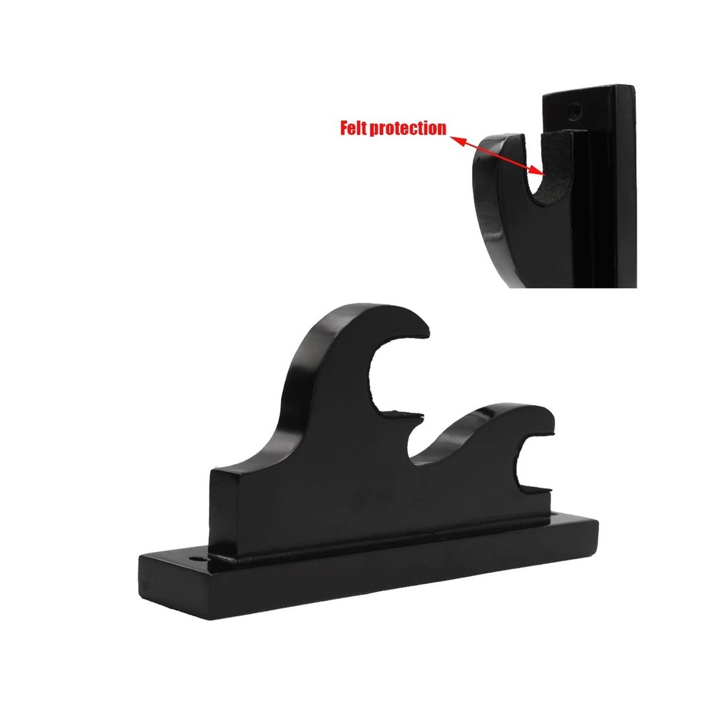 Sword Wall Mount,1-Pair Upscale Hook Sword Stand,Sword Hook,Solid Wood Two-La...