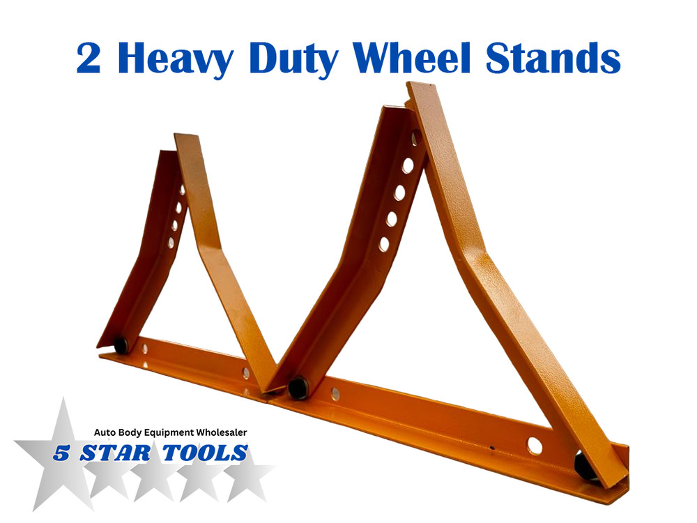 FRAME MACHINE 2 UNIVERSAL WHEEL STANDS ADJUSTABLE CHIEF STYLE 674507