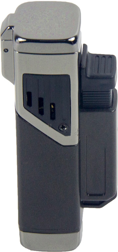 Quad Flame Butane Torch Lighter Refillable Adjustable Windproof Gas Lighter cook