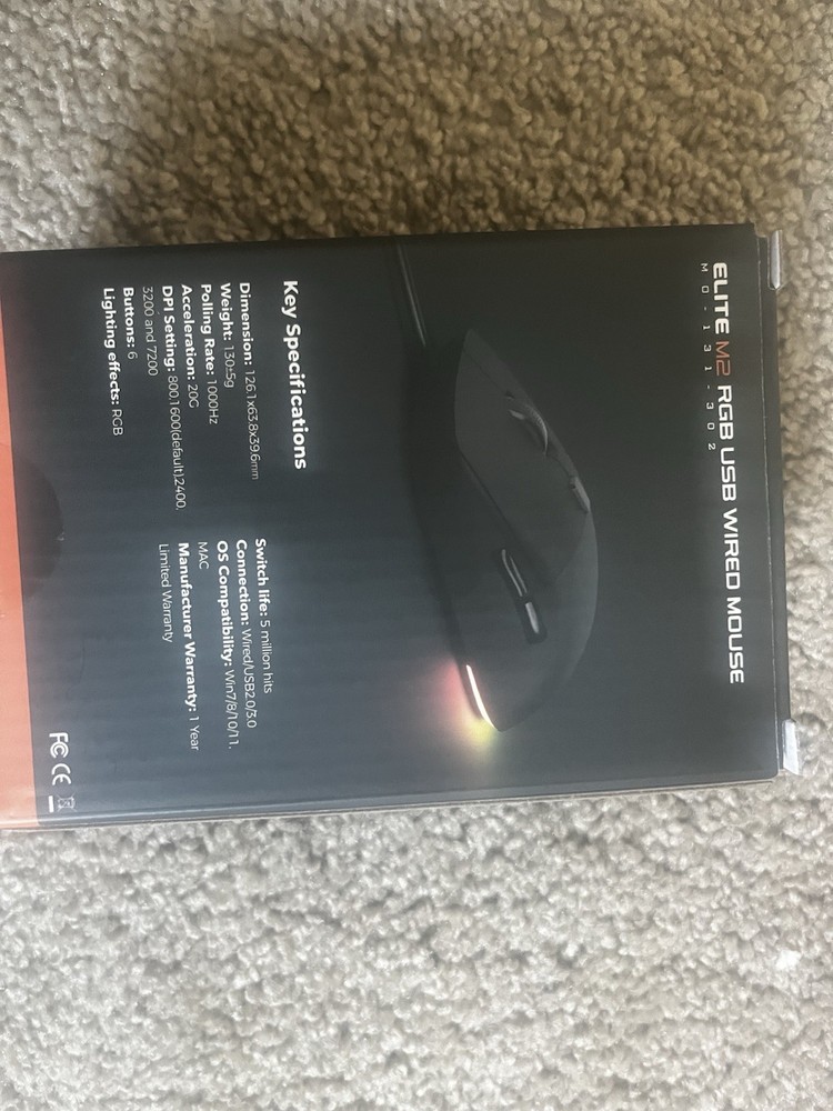 CyberPowerPC LED Multimedia USB Wired Gaming Keyboard/ Mouse Combo New