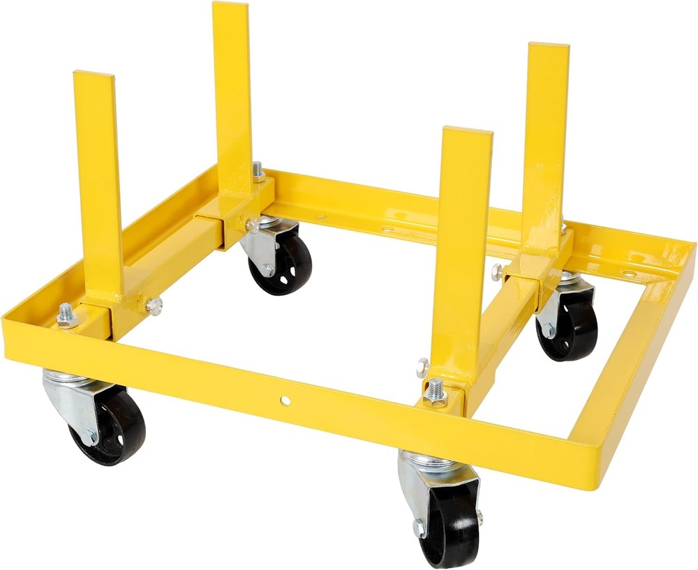 Professional 750lbs Rolling Engine Stand,Cradle– Fully Adjustable Width & Length
