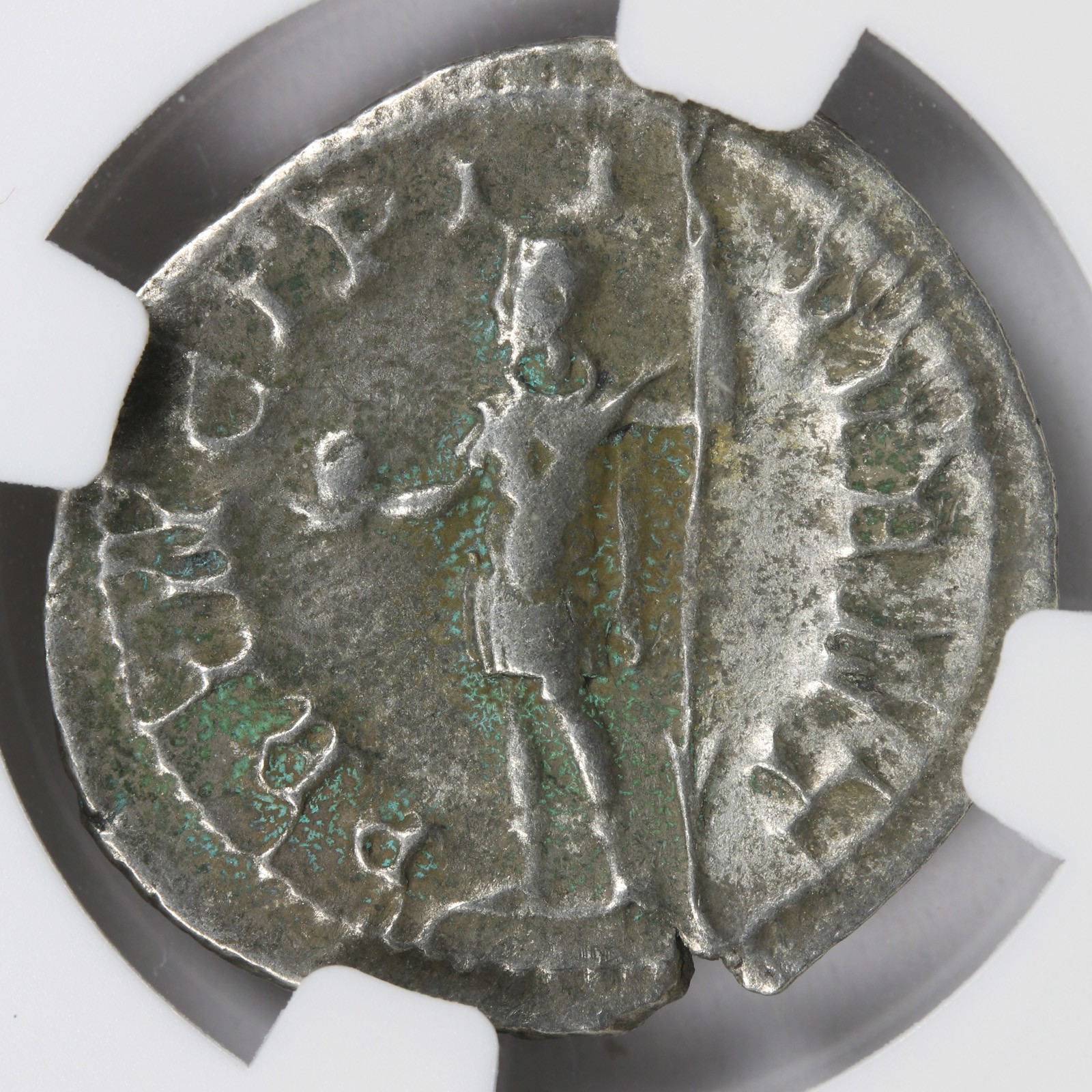 Roman Empire Philip II AR Double Denarius AD 247-249 NGC VF Ancient Coin