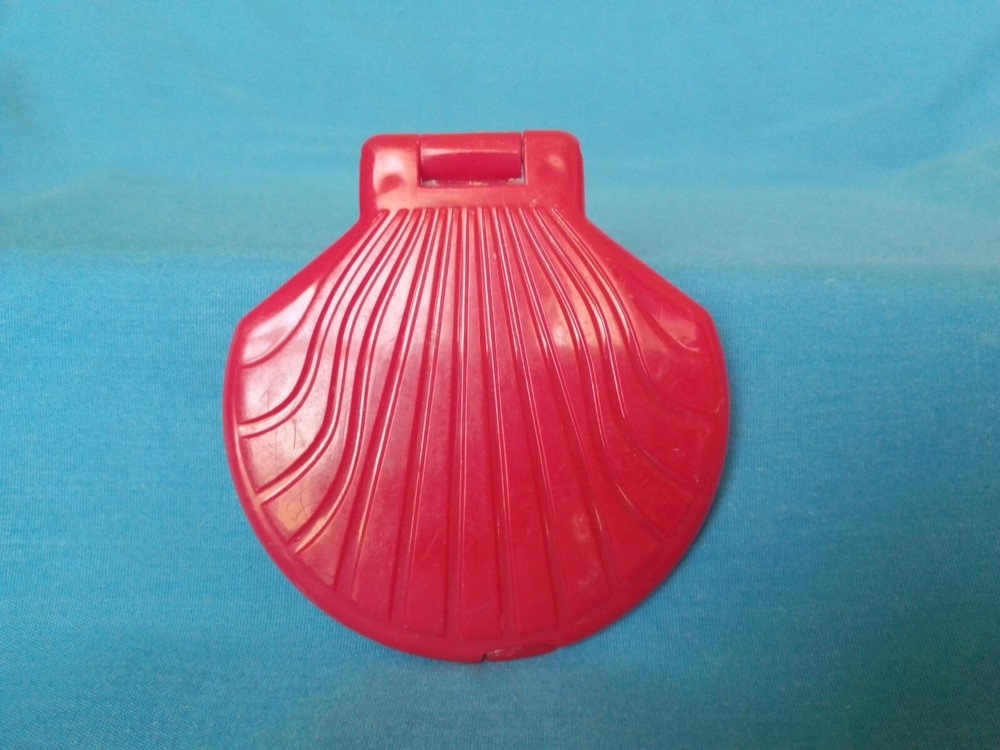 Perfumery. Mirror. Сompact. Plastic. Korea 1980s.