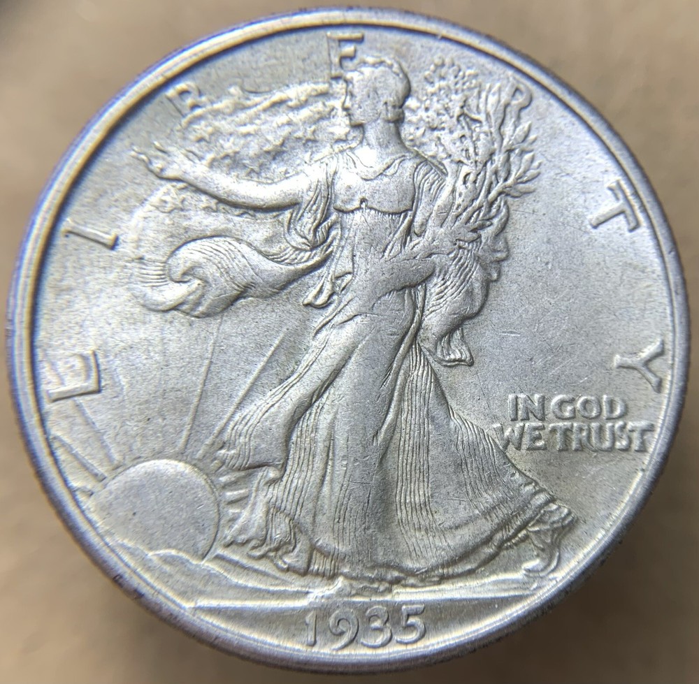 1935 D Walking Liberty Half Dollar (C4)